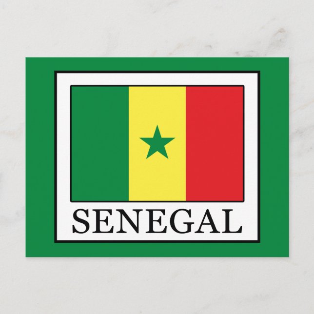 Senegal Postkarte (Vorderseite)