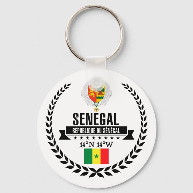 Senegal Schlüsselanhänger (Vorderseite)