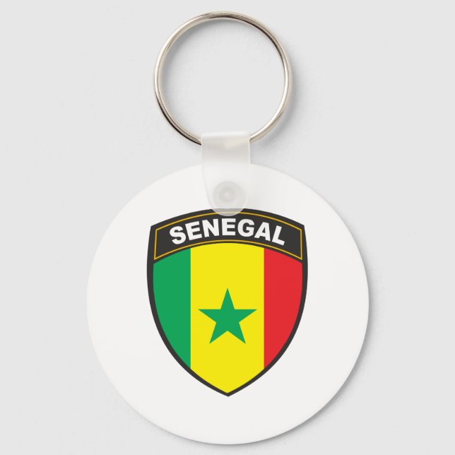 Senegal Schlüsselanhänger (Vorderseite)