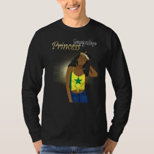 Senegal Senegalesisch Westafrika Proud Princess Qu T-Shirt
