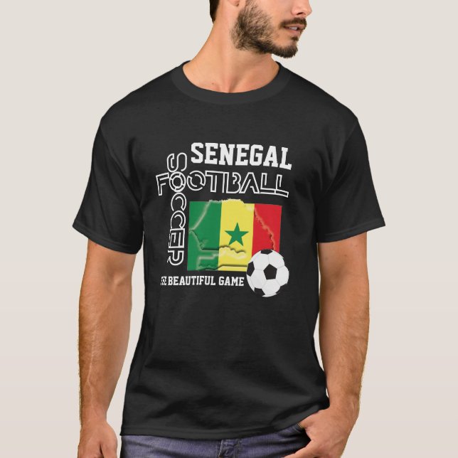 SENEGAL Soccer T - Shirt (Vorderseite)