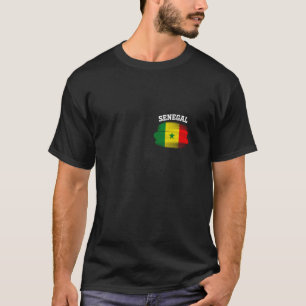 Senegal Souvenirs Dakar Urlaub Senegalesisches Afr T-Shirt