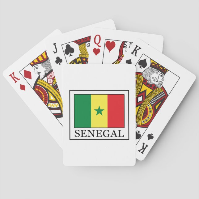 Senegal Spielkarten (Rückseite)