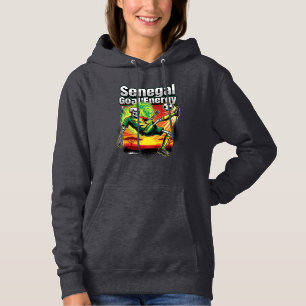Senegal Tor Energie Skelett Stürmer Nationen Schaf Hoodie