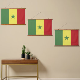 Senegal Wandteppich Mit Holzrahmen