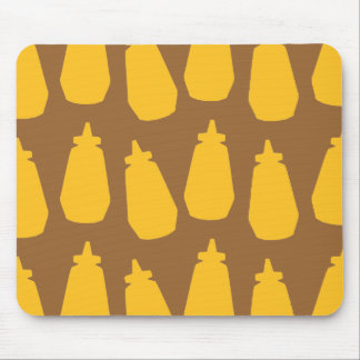 Senf Flaschen Mousepad