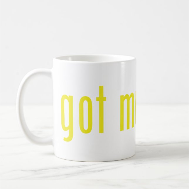 Senf got? kaffeetasse (Links)