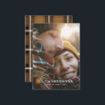 Senf kariert 1 Foto Weihnachtsfeiertag Mitteilungskarte<br><div class="desc">Die preisgekrönte Goldeffektkarte,  die fett formatierte Typografie und der karierte Senf-Backer die Urlaubsfotokarte 1 ist sicher,  den richtigen Eindruck zu erwecken.</div>