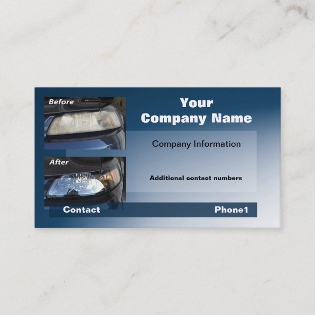 Senf-Karte Nr. 1 Visitenkarte (Vorderseite)