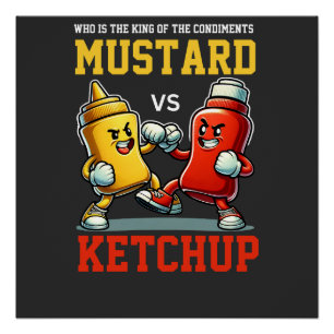 Senf/Ketchup Classic Poster