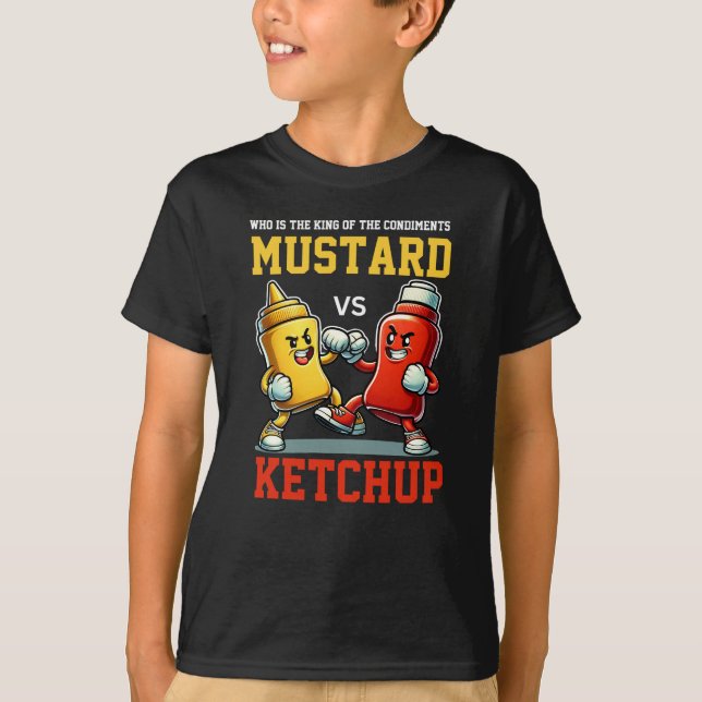 Senf/Ketchup Classic T-Shirt (Vorderseite)