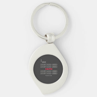 Senf Seed Faith Key Chain Schlüsselanhänger