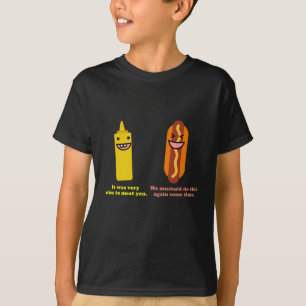 Senf und Hotdog T-Shirt
