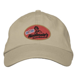 Senf-Verein-Logo ballcap Bestickte Baseballkappe