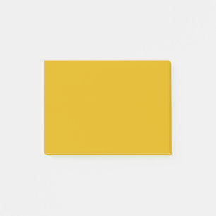 Senfgelb einfarbig post-it klebezettel