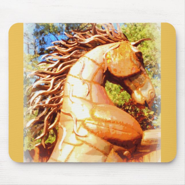 Senfhengst Mousepad (Vorne)