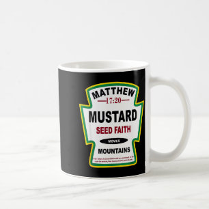Senfkorn Glaube Matthäus 17_20 Christliches Gewürz Kaffeetasse