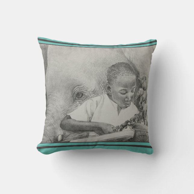 SENFKÖRNER GROW-PILLOW DURCH KATHY MORROW KISSEN (Vorderseite)