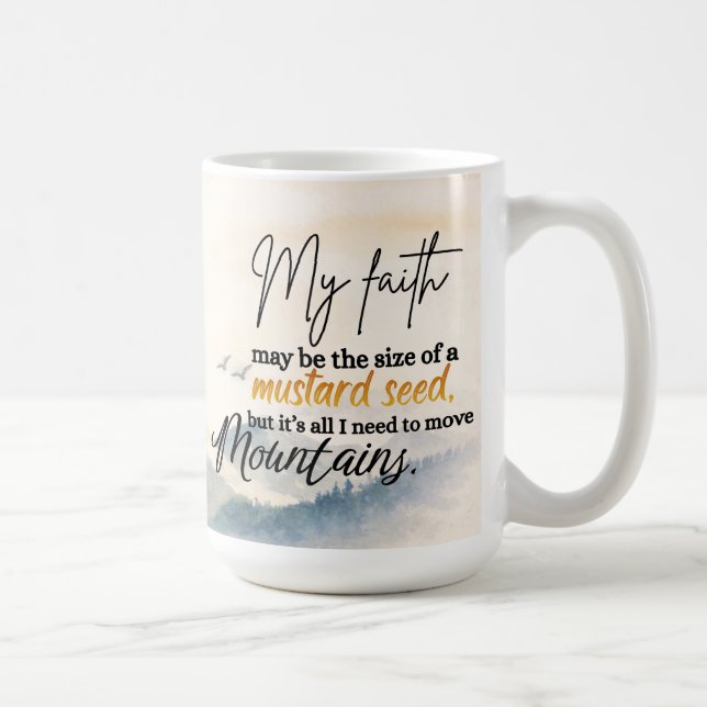 Senfkornglaube Kaffeetasse (Rechts)