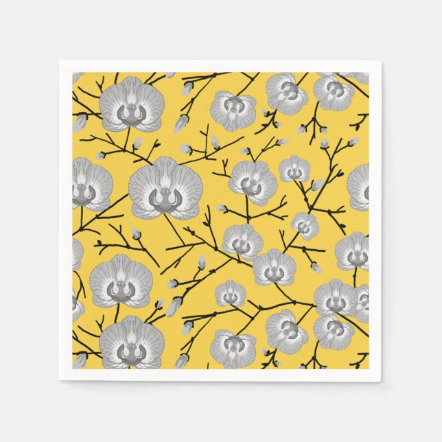 Senfmuster Serviette (Vorderseite)