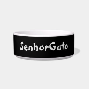 SENHOR GATO CAT BOWL NAPF