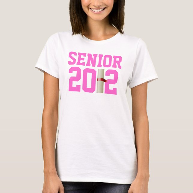 SENIOR 2012 T-Shirt (Vorderseite)