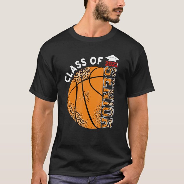 Senior 2022 Basketball Player Graduate Class 20 T-Shirt (Vorderseite)