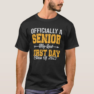 Senior 2023 Abschluss Zurück zum Schullehrer Stud T-Shirt