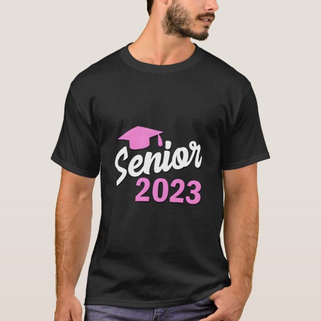 Senior 2023 Graduation Tassel Class Of 23 T-Shirt (Vorderseite)
