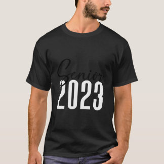 Senior 2023 K Abschlussjahrgang 2023 Schulfarben-D T-Shirt