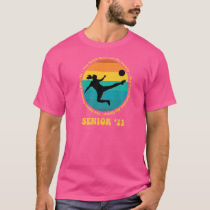 Senior 2023 Soccer Night High School Girls T-Shirt