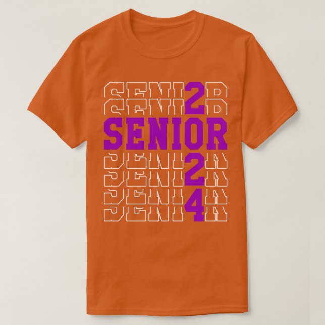 Senior 2024 3 T-Shirt (Design vorne)