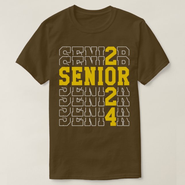 Senior 2024 4 T-Shirt (Design vorne)
