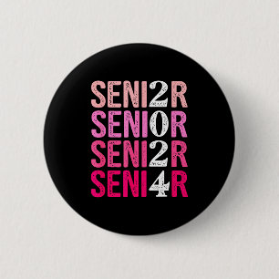 Senior 2024 Abschlussklasse 2024 für den Abschluss Button