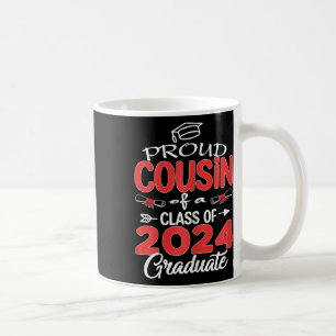 Senior 2024 Proud-Cousin eines Cl von 2024 Graduat Kaffeetasse
