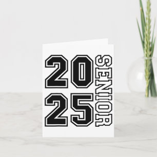 Senior 2025 Abschluss 2025 Cl Senior 2025 Grad 10 Karte