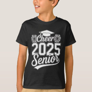 Senior 2025 Cheer Team Mama High School Abschluss T-Shirt