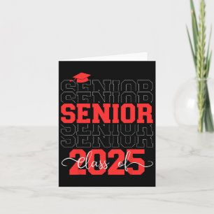 Senior 2025 CK to School Uni-Abschluß Cl of Karte