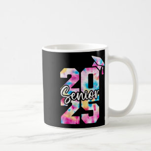 Senior 2025 CL of 2025 Gefärbte Krawatte Uni High Kaffeetasse