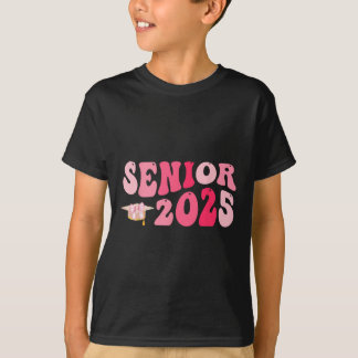 Senior 2025 Coquette Rosa Schleife Cl Von 2025 Zur T-Shirt