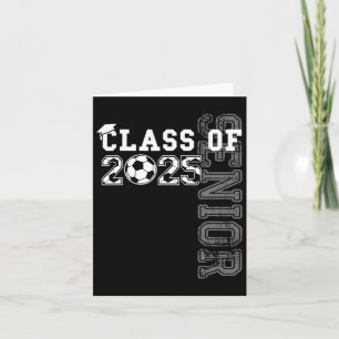 Senior 2025 Soccer CL of 2025 Funny Abschluss 202 Karte