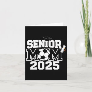Senior 2025 Soccer Mama High School Abschluss Outf Karte