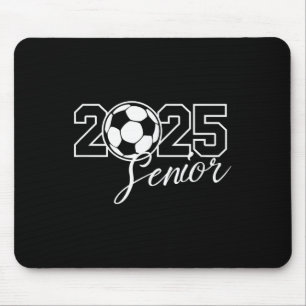 Senior 2025 Soccer Mama High School Abschluss Outf Mousepad