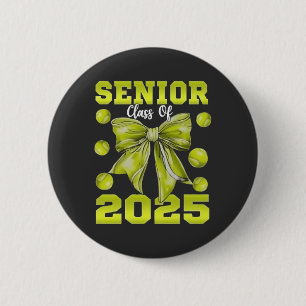 Senior 2025 Softball Graduate Graduate Sport Button