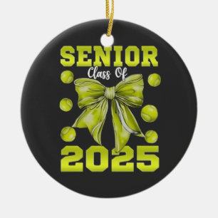 Senior 2025 Softball Graduate Graduate Sport Keramik Ornament