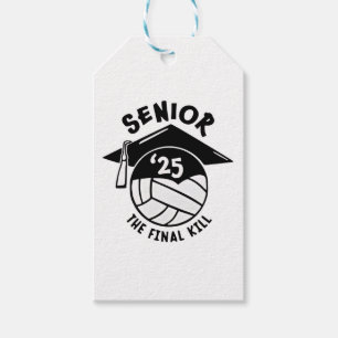 Senior 2025 Volleyball-Abschluss Geschenkanhänger