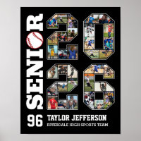 Senior 2026 Baseball-Team-Sportfoto-Collage
