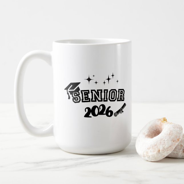 Senior 2026 Mug Kaffeetasse (Mit Donut)