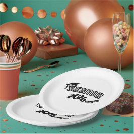 Senior 2026 Paper Plate Pappteller