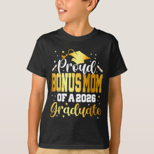 Senior 2026 Stolz Bonus Mama Kunstwerk T-Shirt